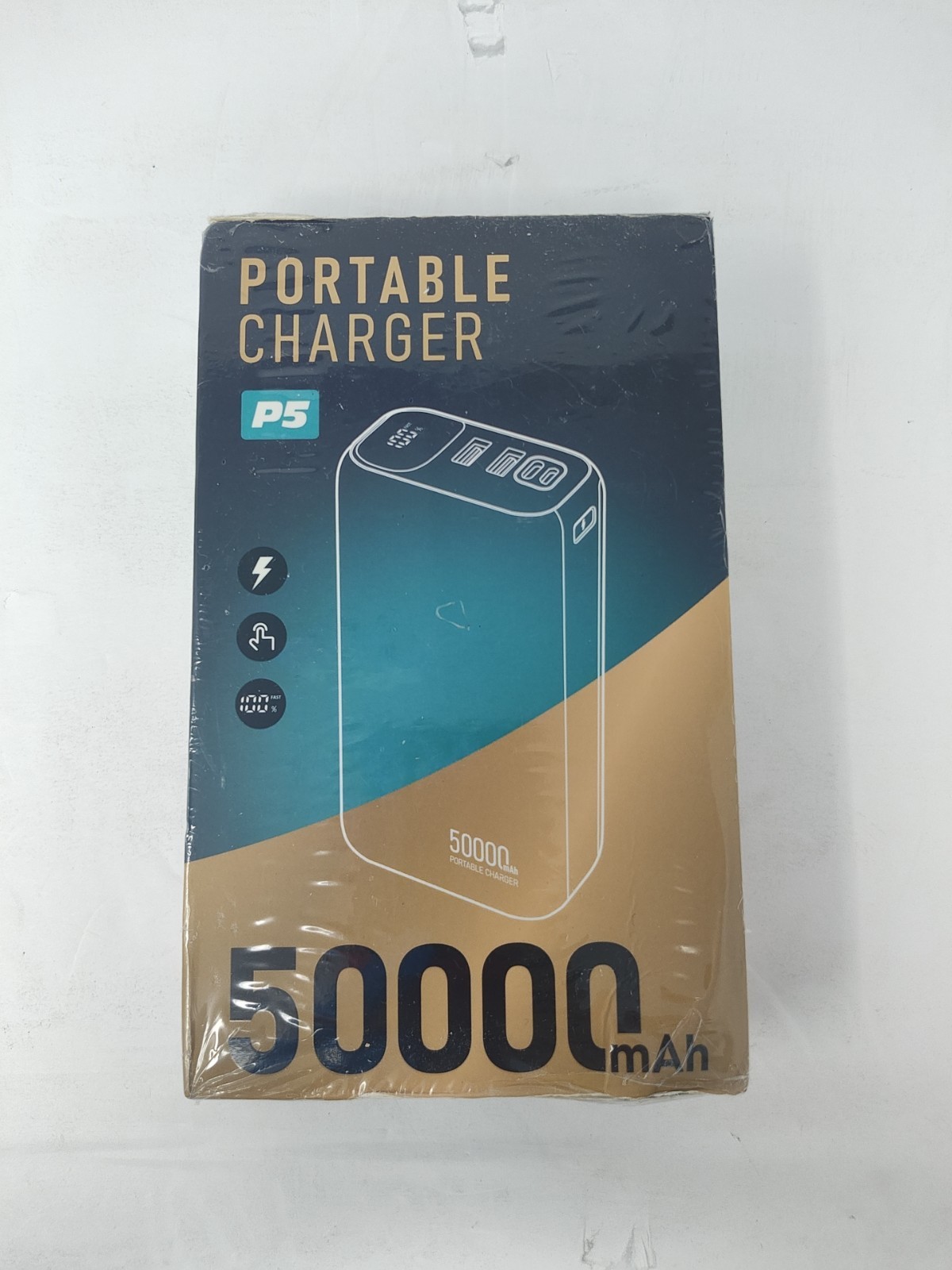 P5 Portable Charger 50000mAh Fast Charging Multi-Port Large Capacity Power Bank