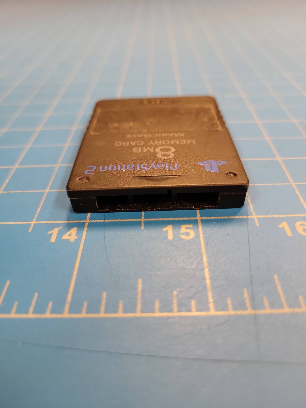 Sony PlayStation 2 PS2 Memory Card 8MB Black Official MagicGate Japan