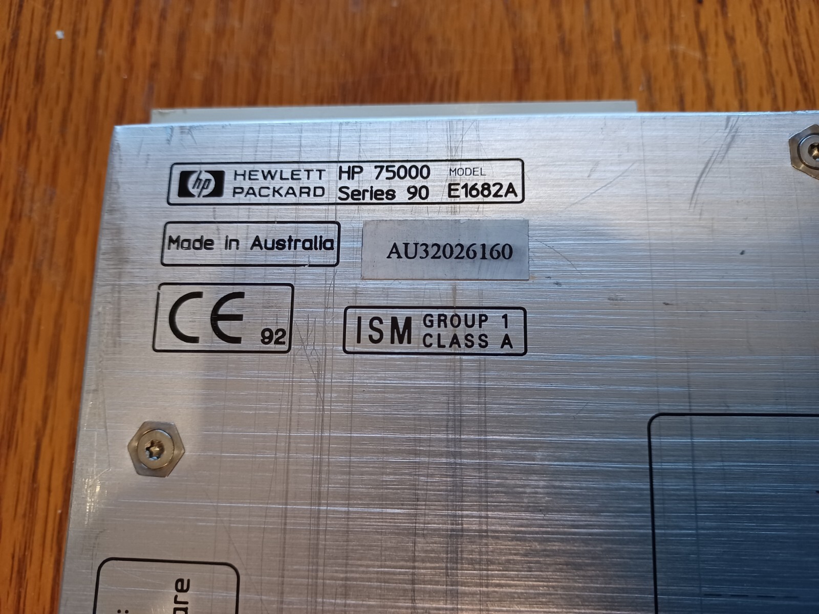 HP Agilent/Keysight E1682A SPE Synchronous Payload Envelope Receiver VXI Module