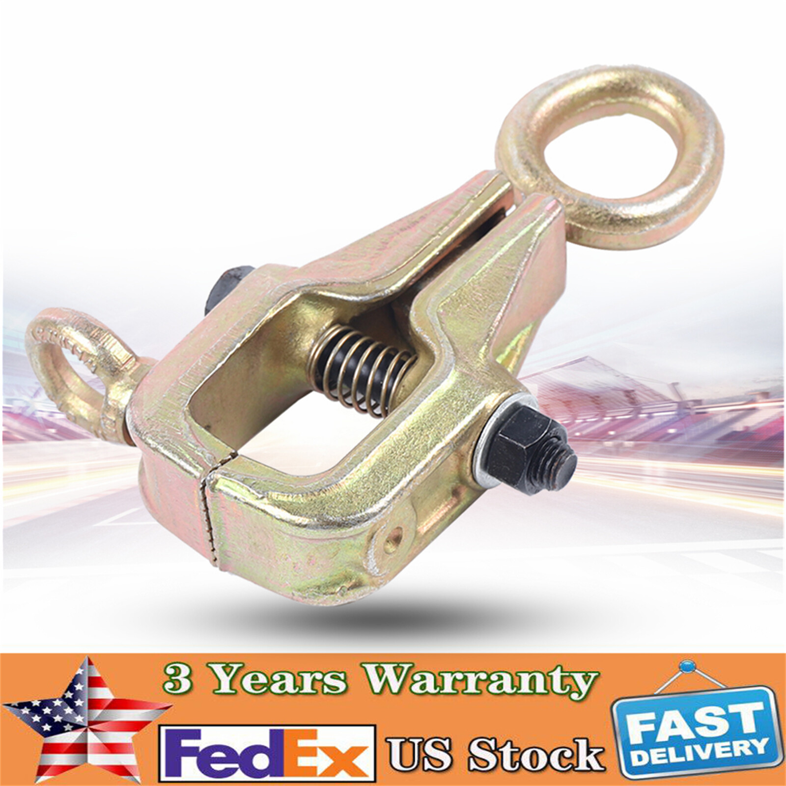 5T Auto Body Repair Small Mouth Pull Clamp - Ergonomic & Durable Design