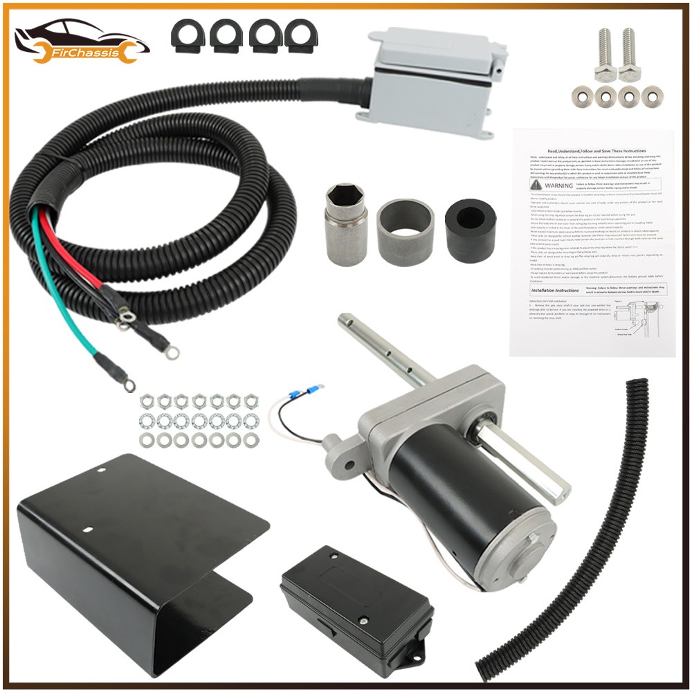 For Electric Powered Trailer Jack Kit 12000 Lbs For Trailer 1824200100 Replace