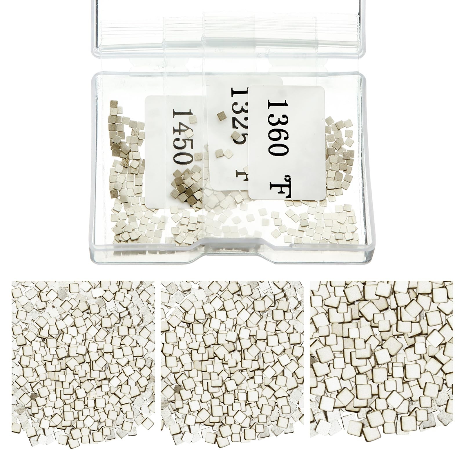 500 Pcs 4.5 Grams Silver Solder for Jewelry Making Silver Solder Precut Chips...