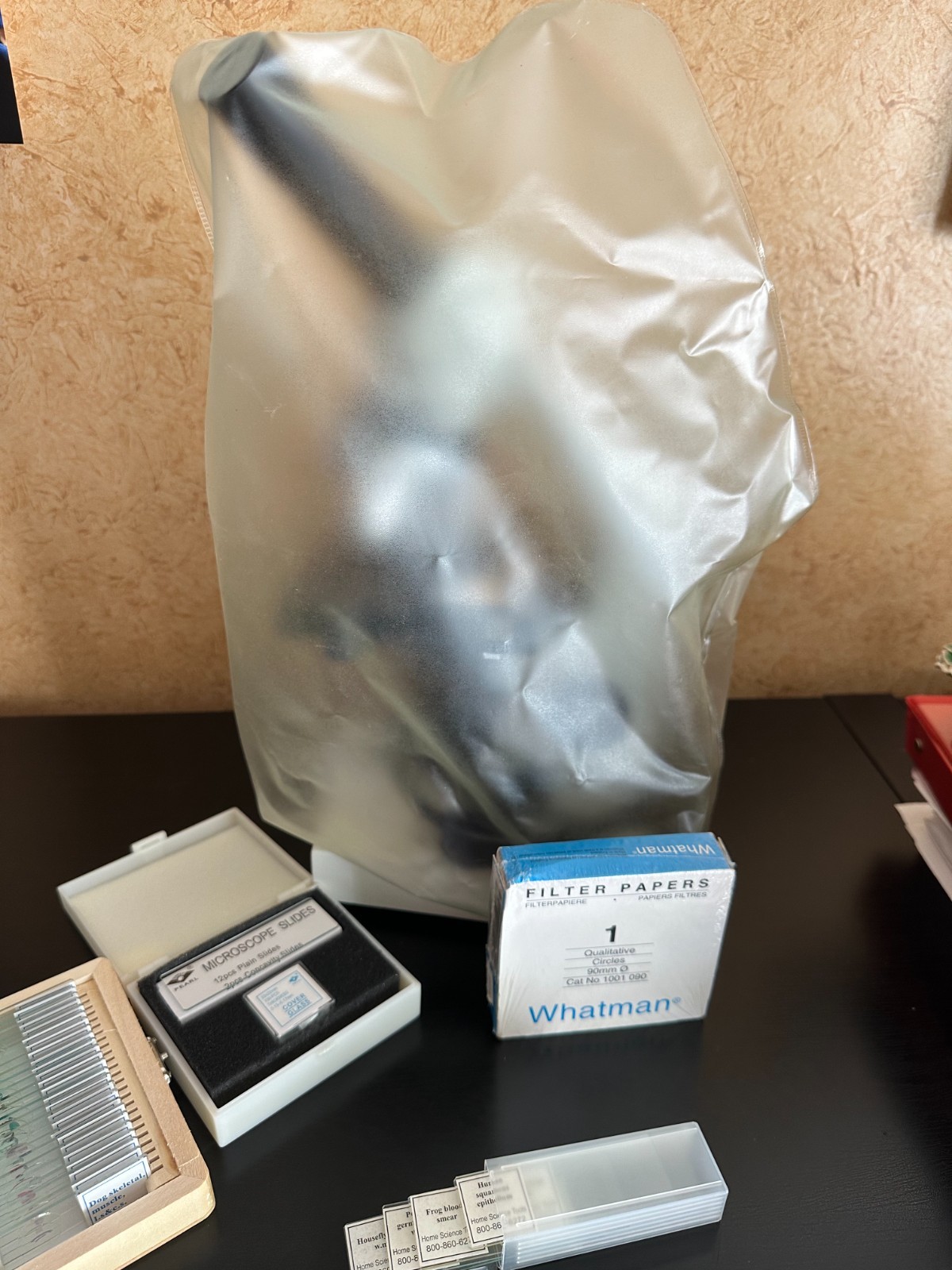 1000X LED Microscope & Slides