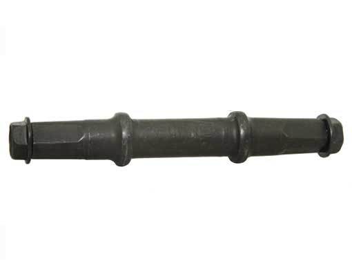 Bicycle Cotterless Bottom Bracket Axle Square BOLT Style Black Variable Lengths