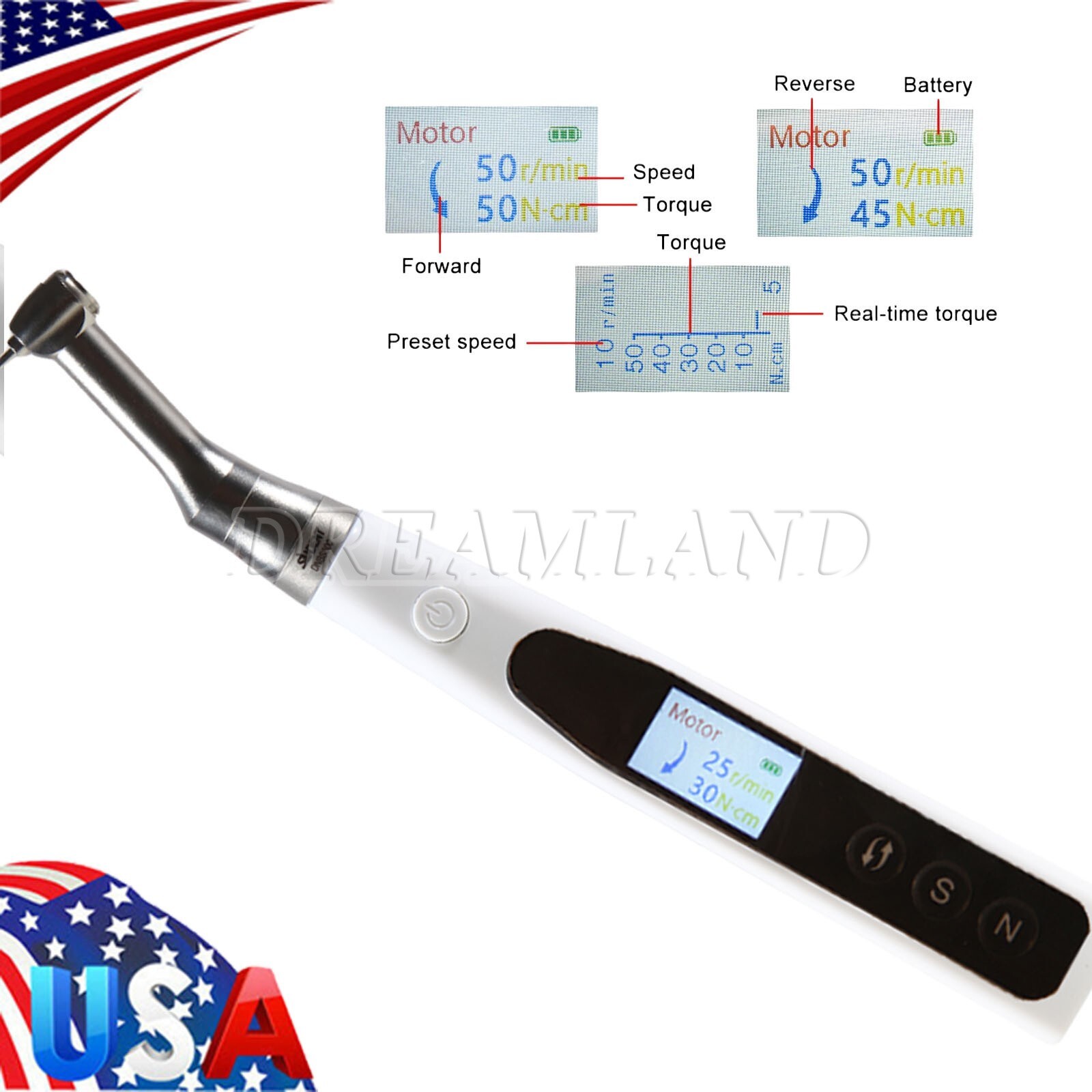 Dental Screwdriver Implants Torque Universal Electric Torque wrench Restoration