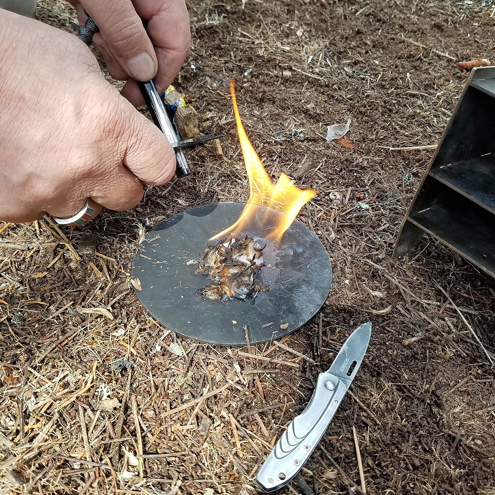 FireRope Tinder - The Ultimate Weatherproof Emergency Firestarting Material -...