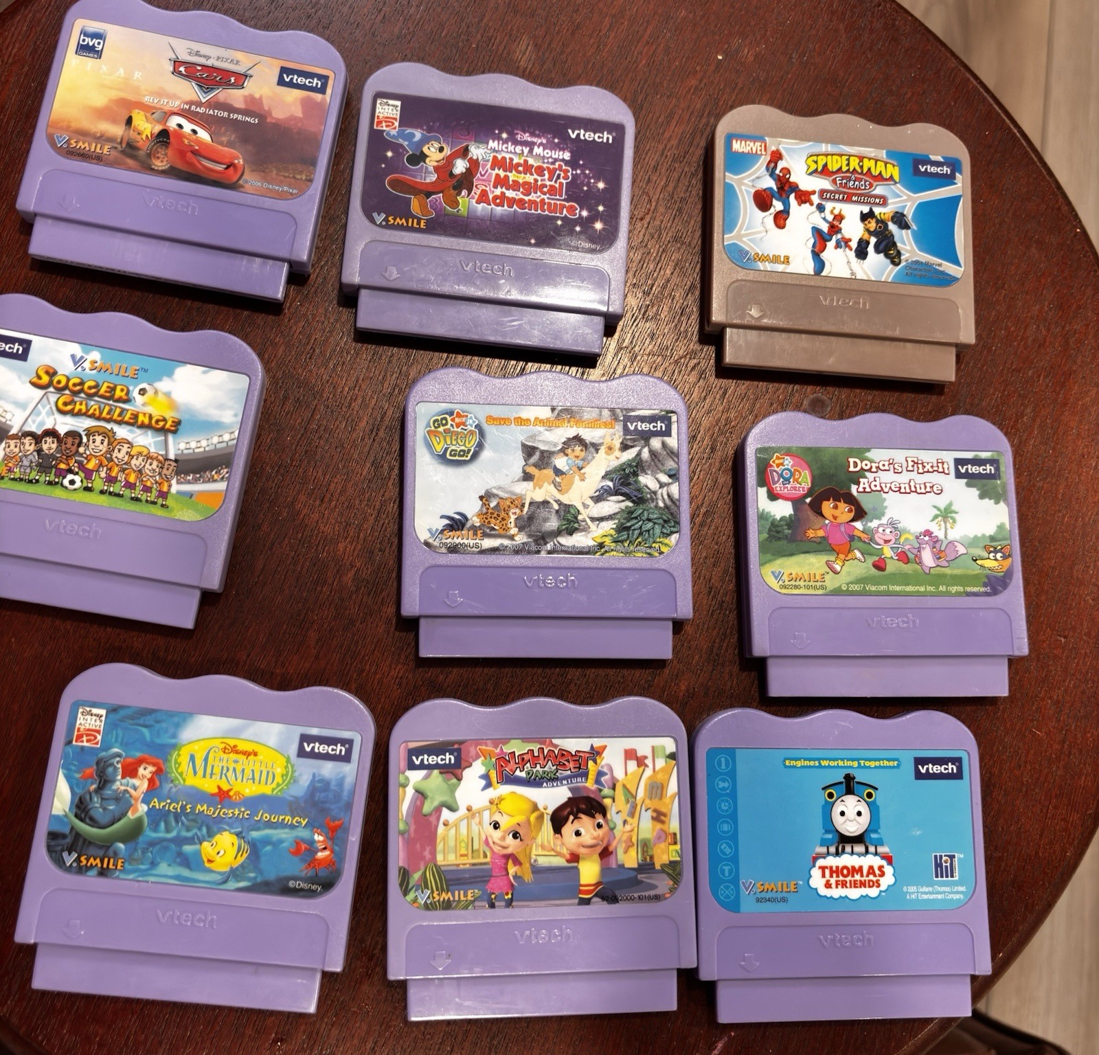 V-TEK V-Smile Game Lot 9 Games
