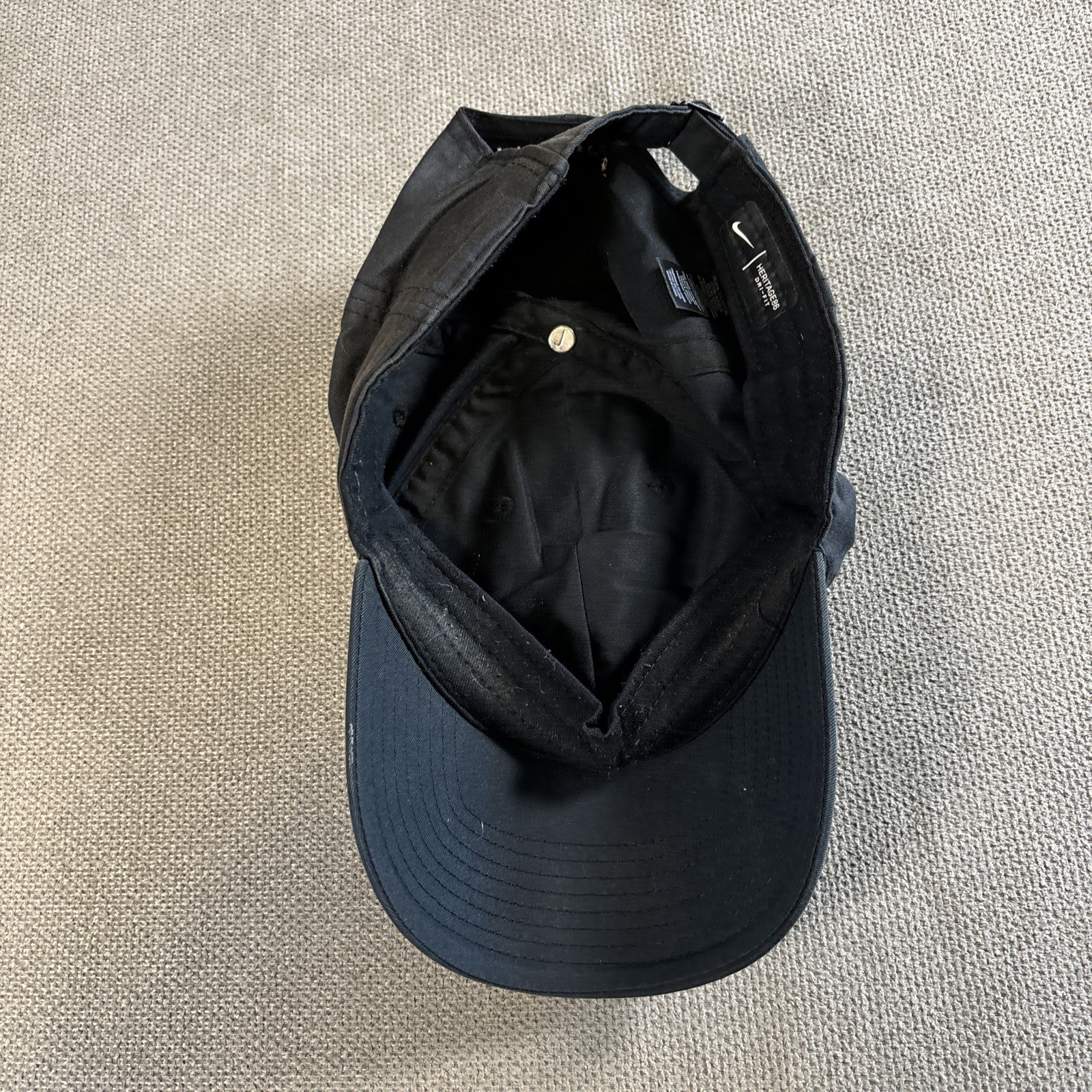 Nike golf Heritage86 Strapback Blue hat Faded