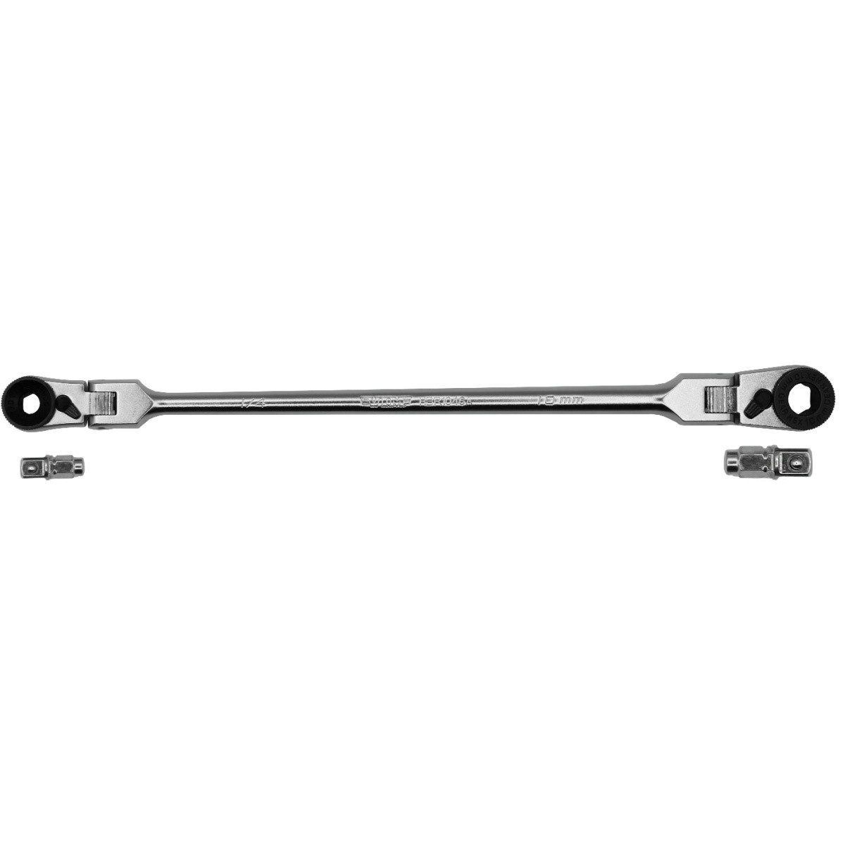 VIM HBR1046A Screwdriver Ratchet Wrench Set Dual Sided Flex Head