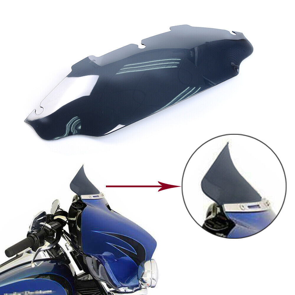 6" Smoke Windshield Windscreen For Harley Davidson Electra Glide Classic FLHTC