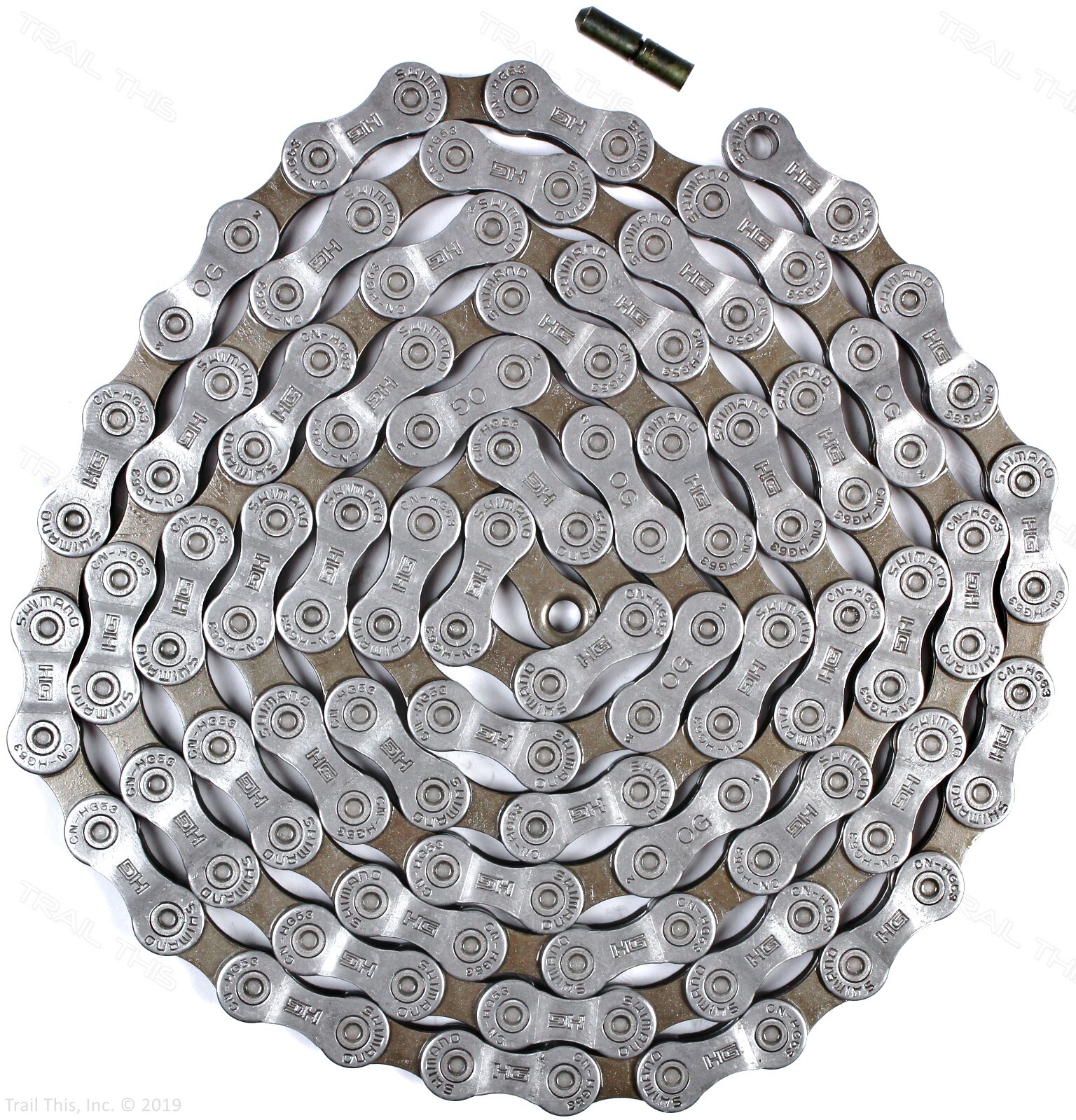 Shimano HG53 9-Speed Bike Chain 116L Bulk for Deore Alivio Tiagra CN-HG53