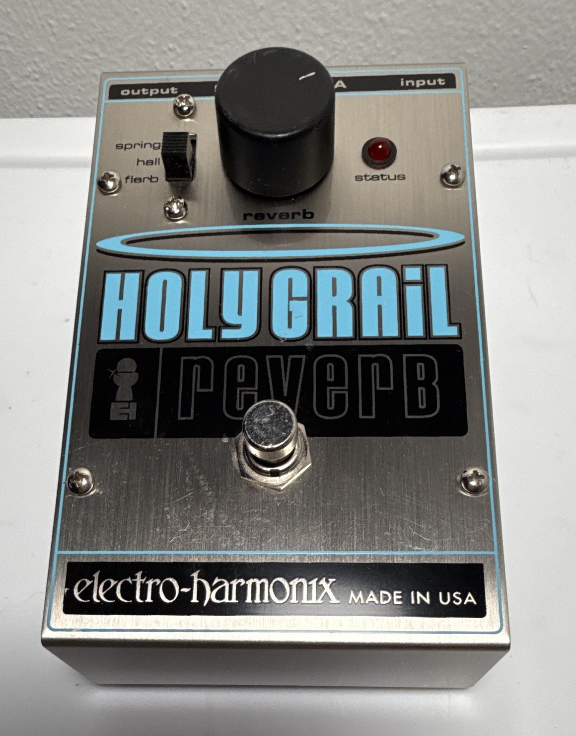 Electro-Harmonix Holy Grail Digital Reverb Effects Pedal for guitar and bass