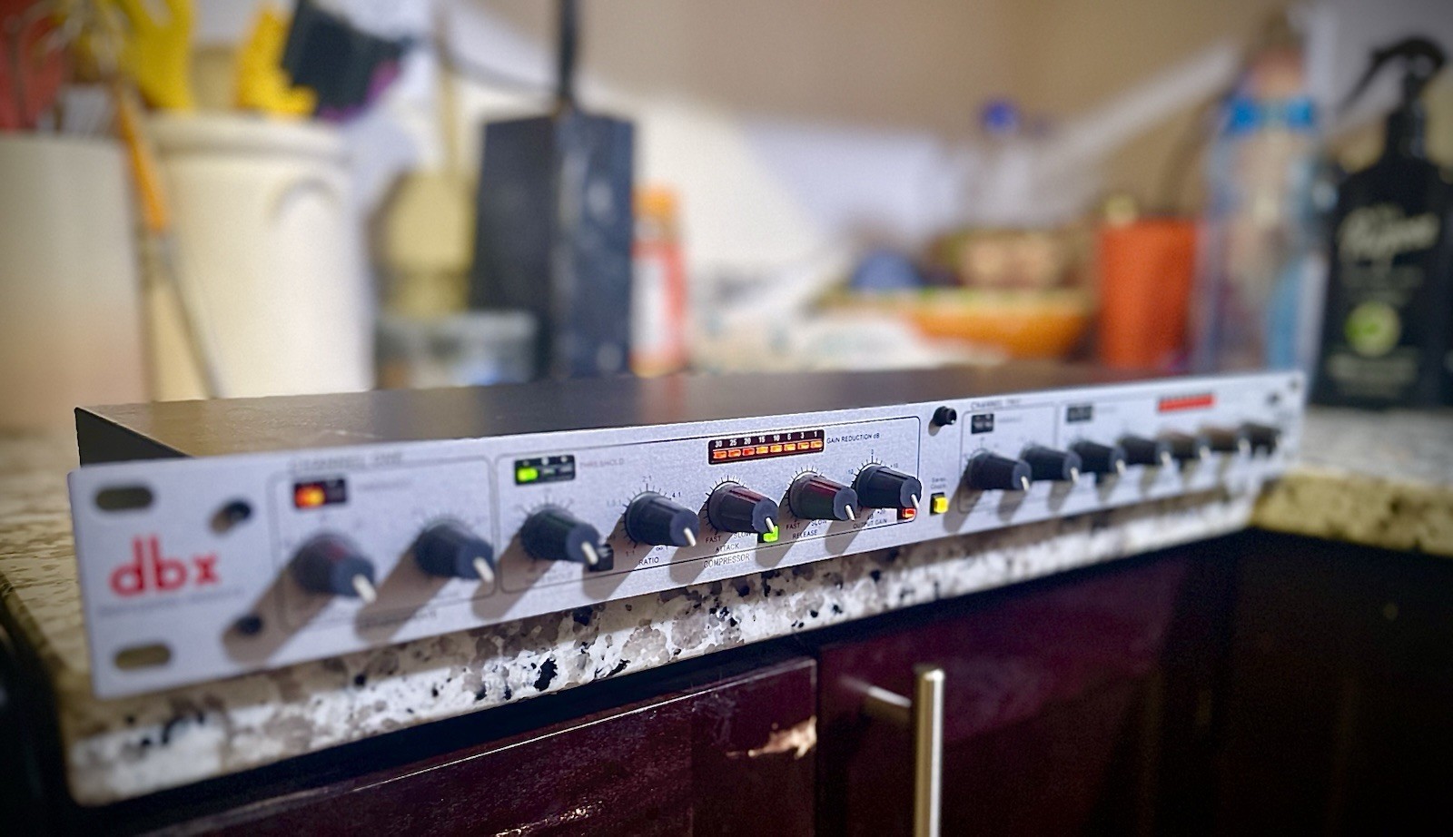 dbx Compressor Limiter Gate Vintage Stereo Professional Analog Processor Tested