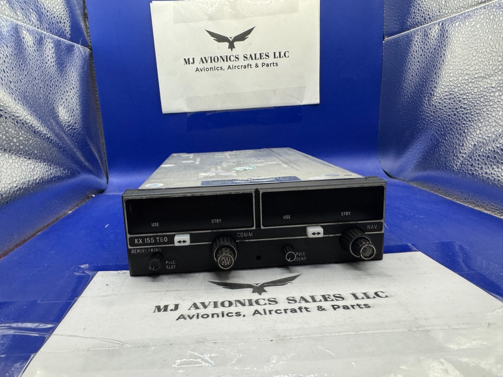 BENDIX/KING KX 155 P/N 069-1024-31 14VDC WITH GLIDE/SLOPE WITH FAA FORM 8130-3