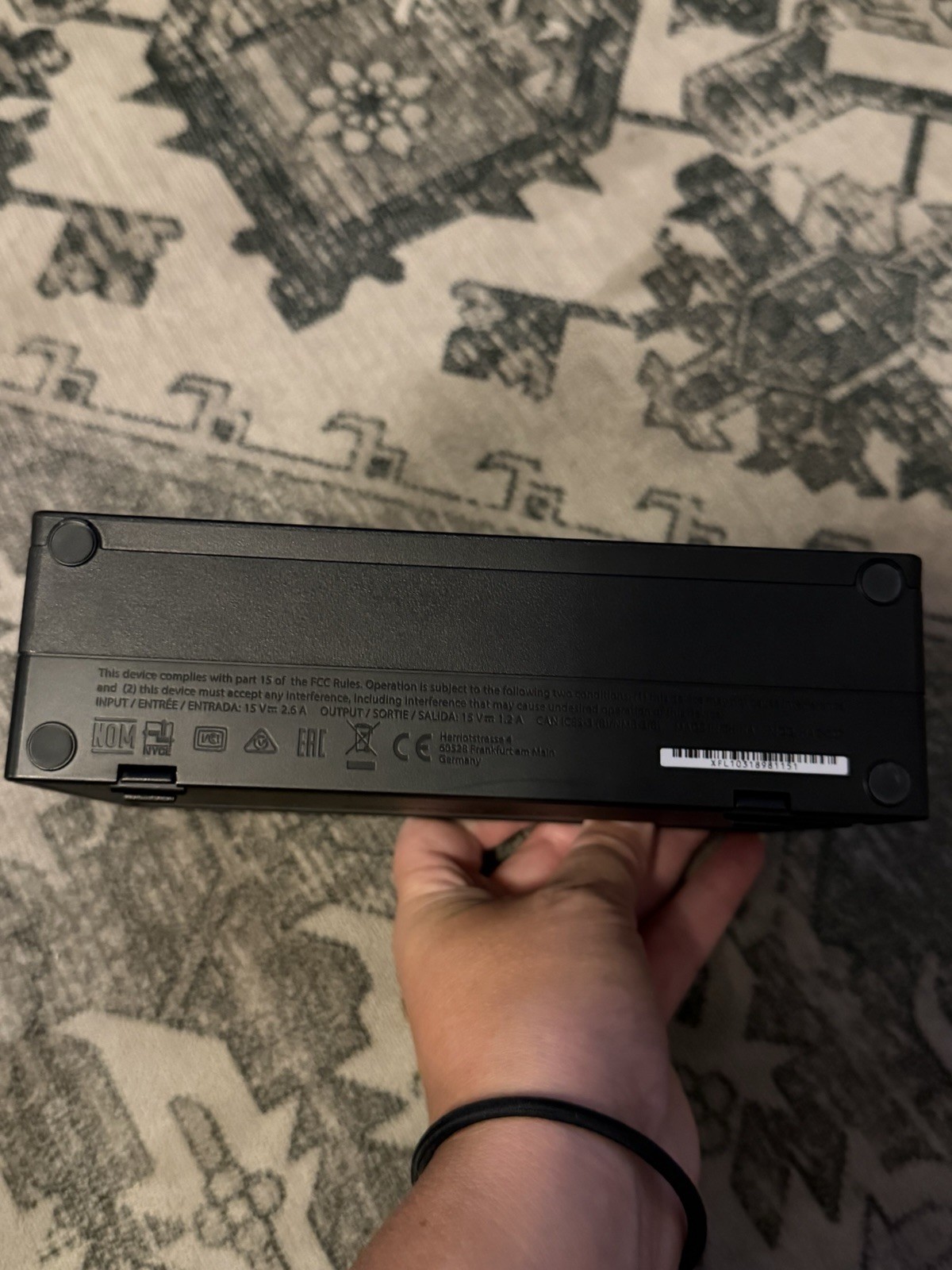 Nintendo Switch HAC-007 Charging Dock Only - Black