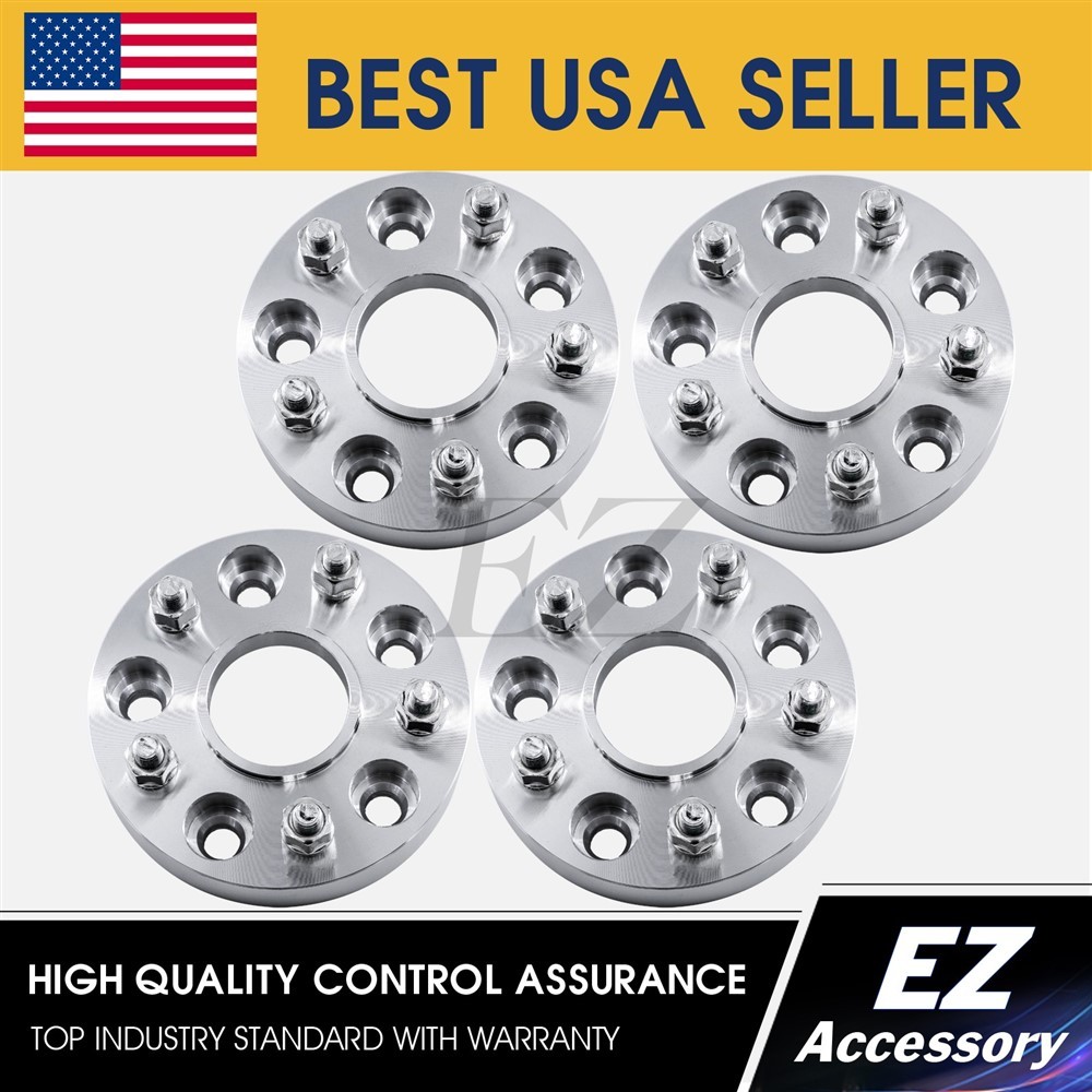 4 Wheel Adapters 5x100 & 5x112 to 5x120 Hub Centric BMW Wheel on VW Audi