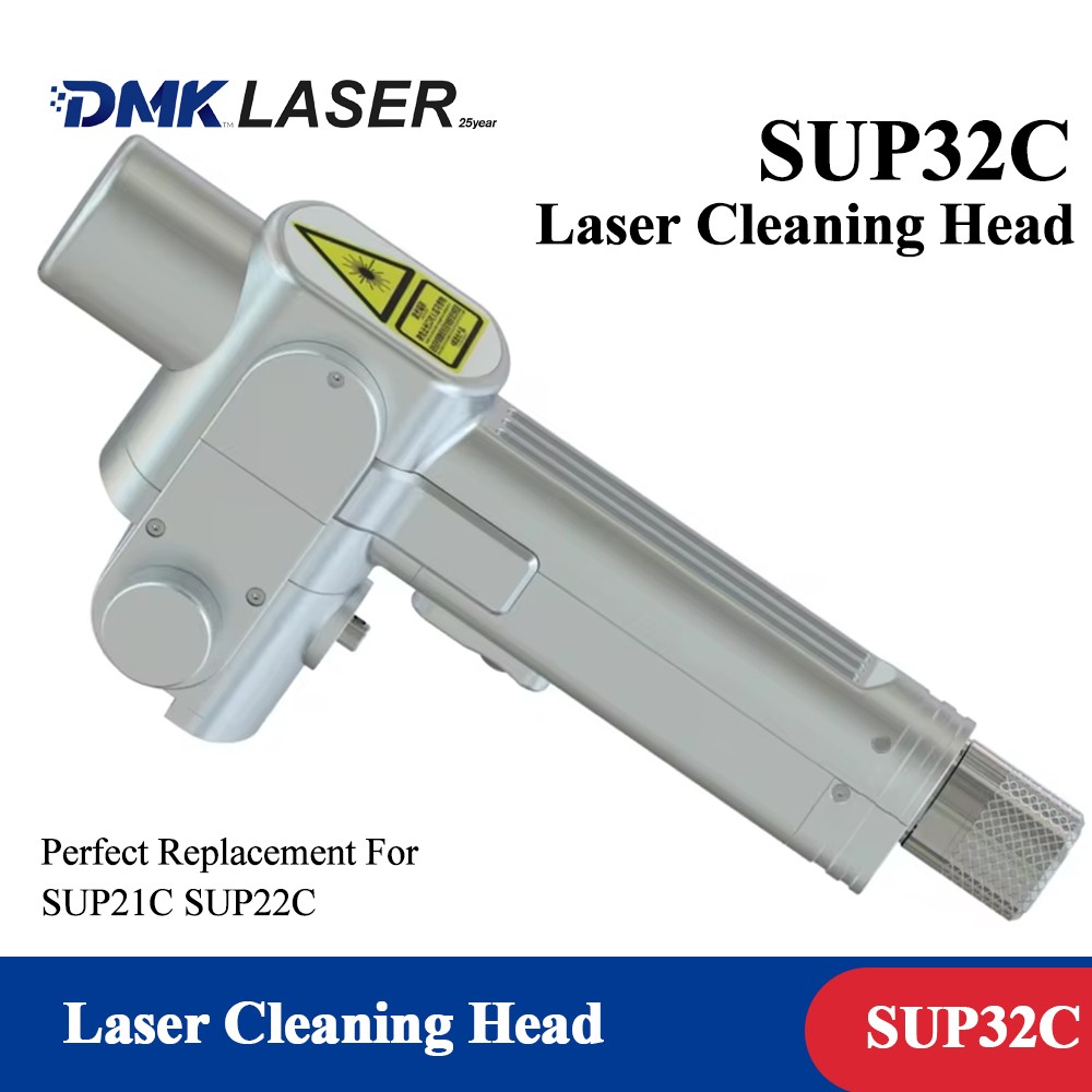 CQWY SUP32C Handheld Laser Cleaning Head 3000W Rust Removal Gun Clean Metal/Wood