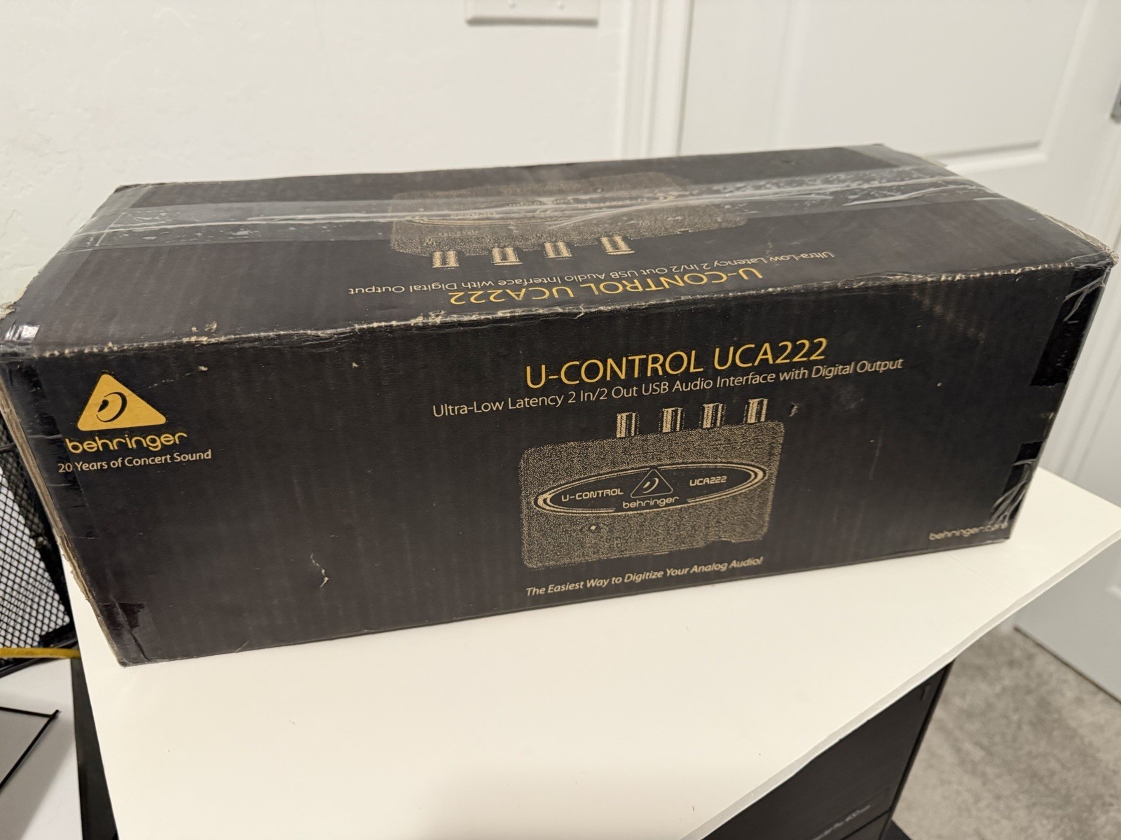 Berhinger UCA222 Ultra-Low Latency 2 In/2 Out USB Audio Interface-NEW!