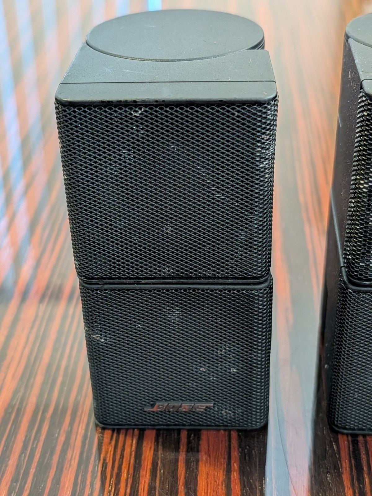 4x BOSE Jewel Double Cube Speakers Black