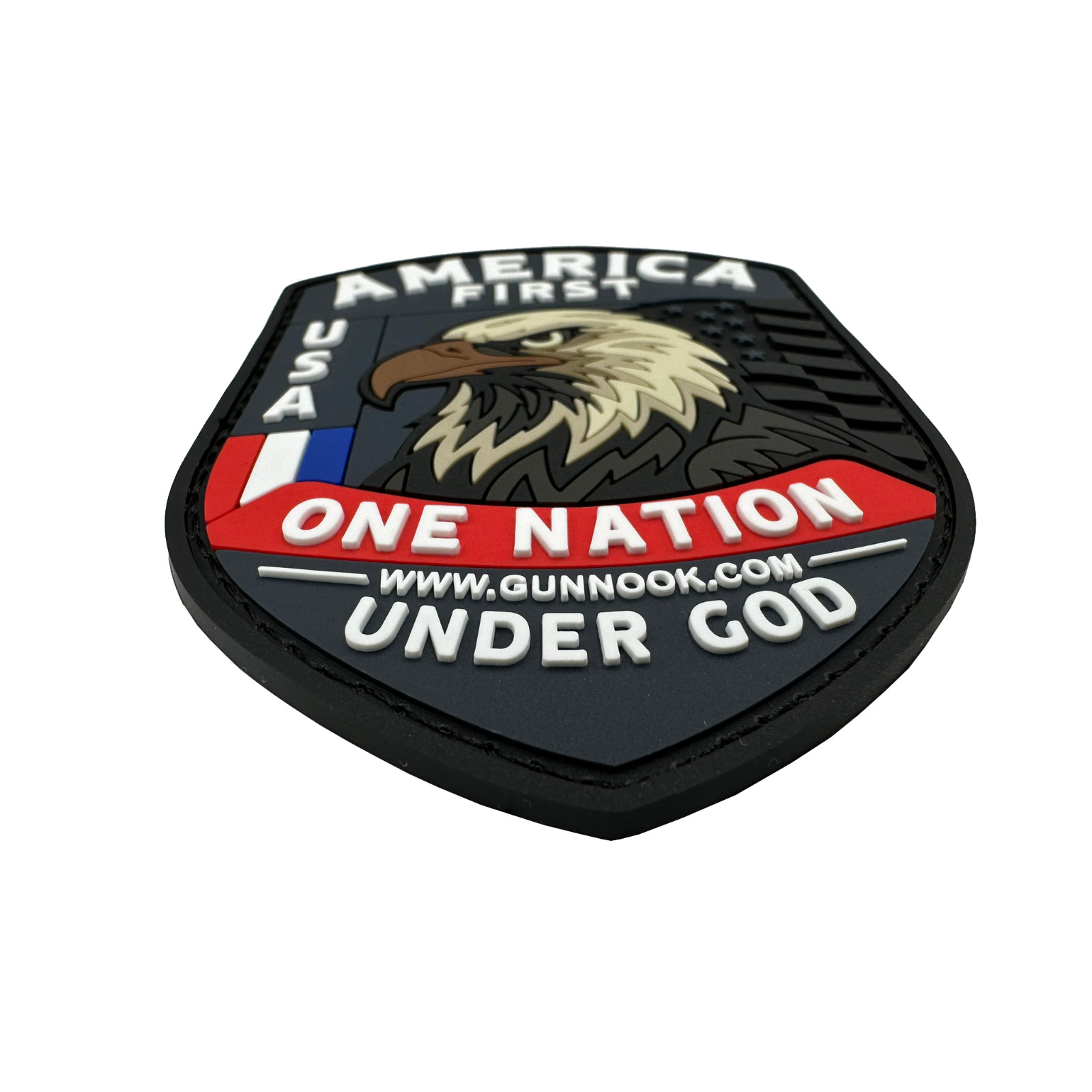 America First Patch - Tactical Eagle PVC