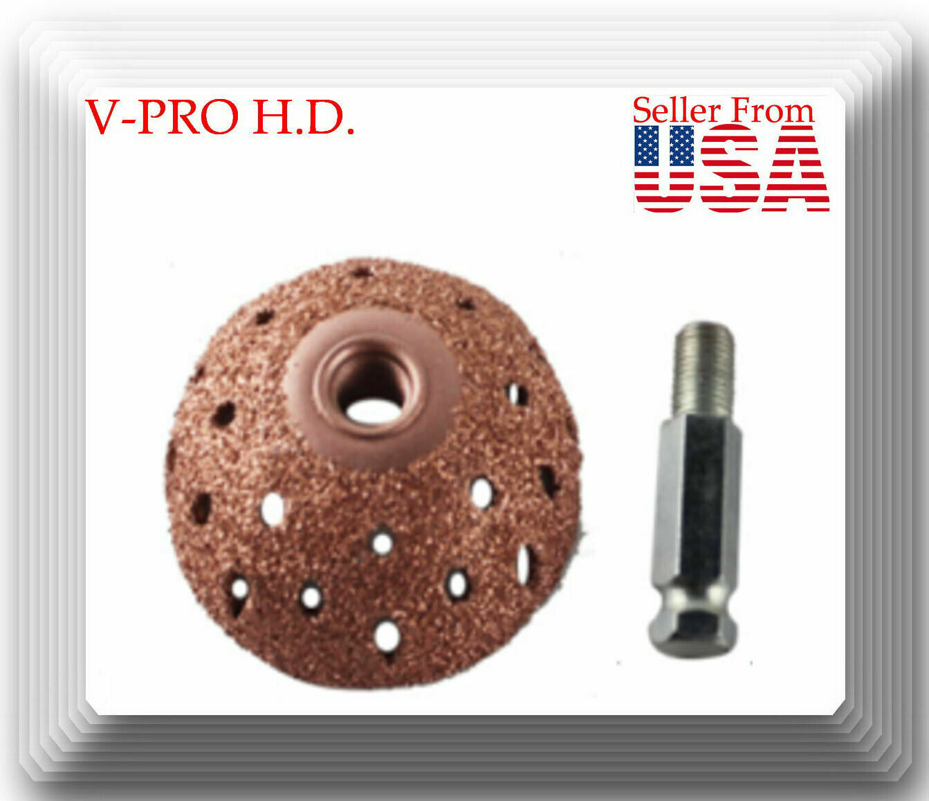 2" Tire Buffing Wheel, Tire Repair Tools,Tire Repair Grinding Head Coarse Grit