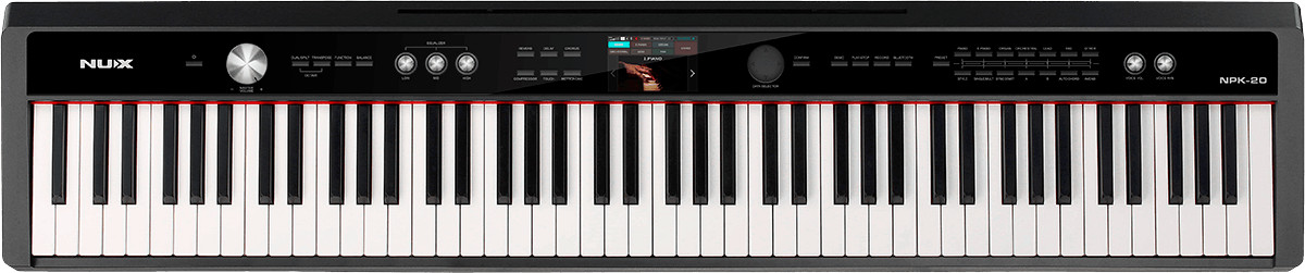 Nux Npk-20 Digital Piano Black