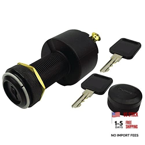 4 Position Starter Switch, Includes 2 Keys