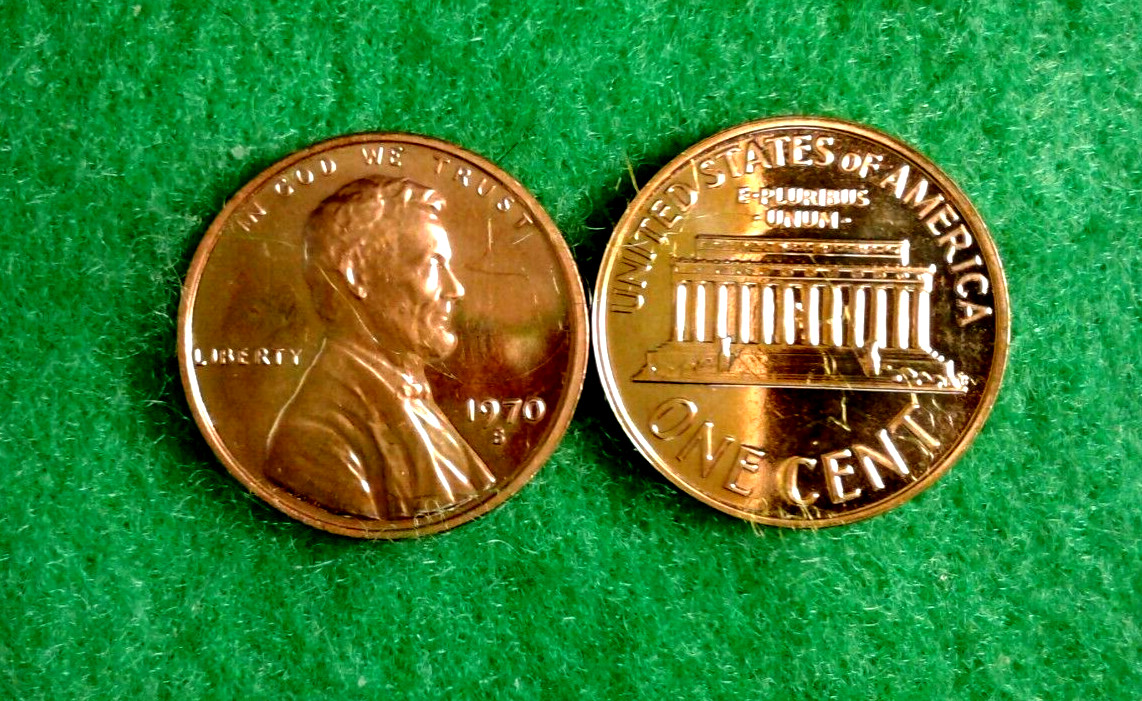 1970- S  Gem   PROOF  Lincoln Memorial  Cent  Great Coin
