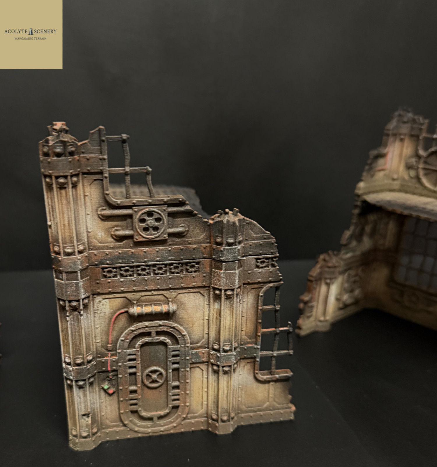 28mm Wargaming Terrain 3 Ruin Bundle Easy-Build compatible with 28mm Wargames