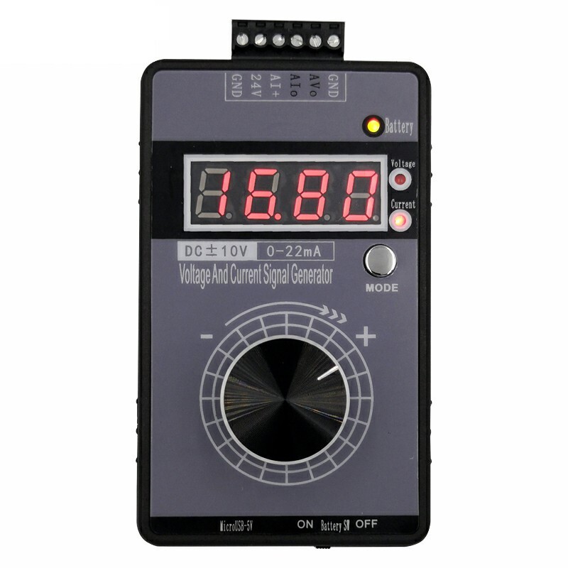 DC 10V 0-22mA Voltage and Current Signal Generator Signal Source QH-VISG2-ED