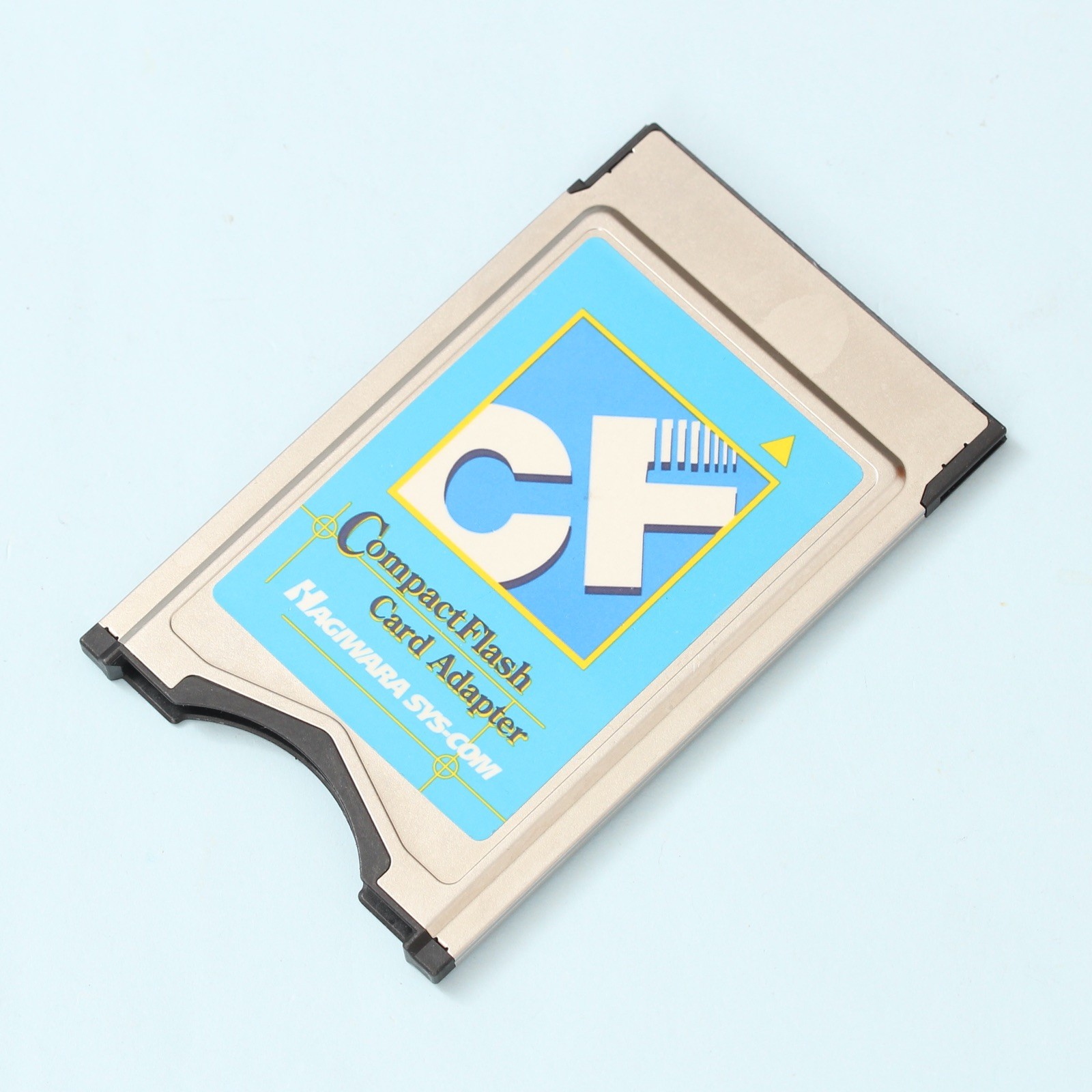 Hagiwara Sys-Com PCMCIA PC Card to Compact Flash CF Adapter Reader Writer