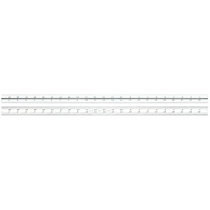 Starrett 24" Combination Square Blade 4R 1/8", 1/16", 1/32", 1/64" CB24-4R 50093