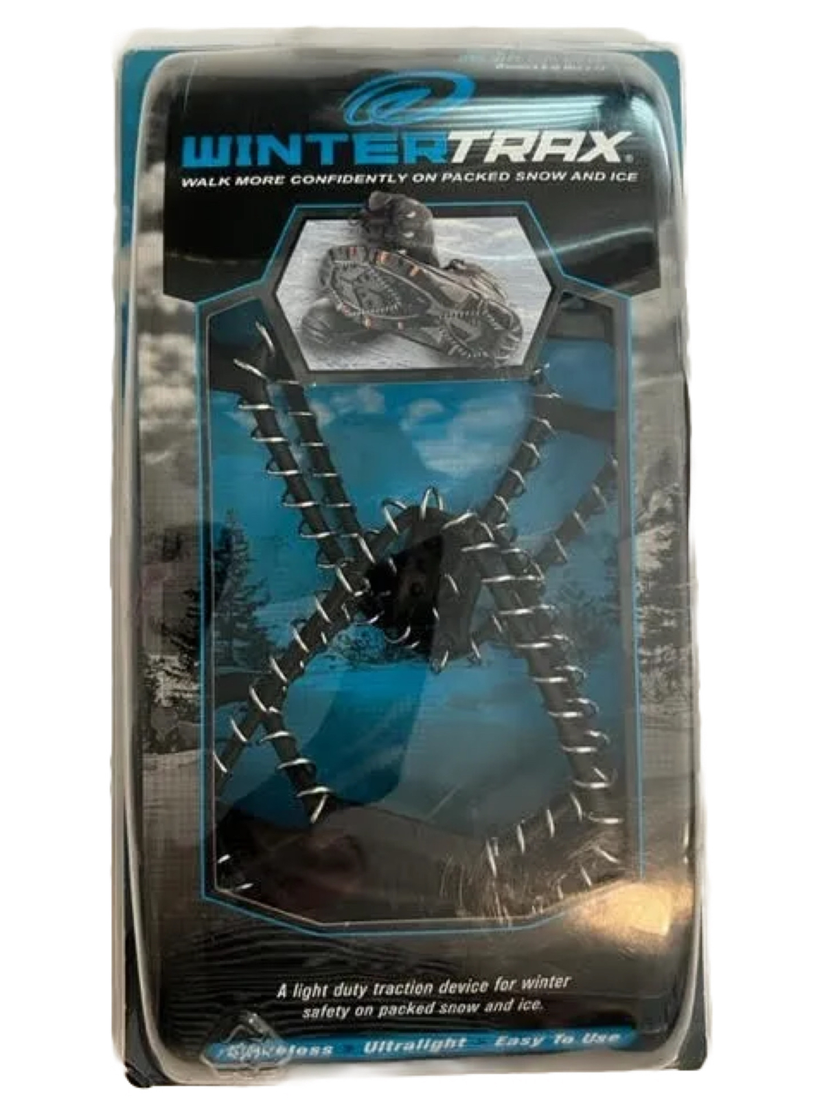 Winter Trax Spikeless Snow & Ice Traction for Shoes Women 6 to Men 12 NEW