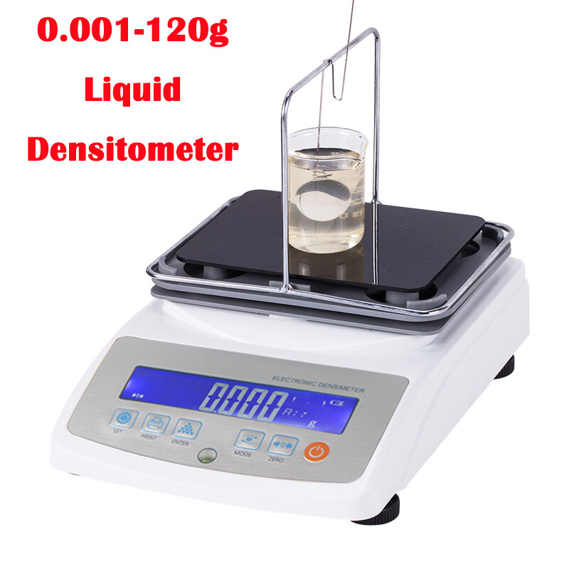 Liquids Density Meter Densitometer Measurement Gravity Balance Tester 0.001-120g