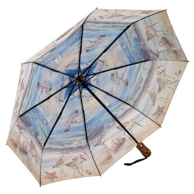 Galleria Beach Scene Folding Umbrella