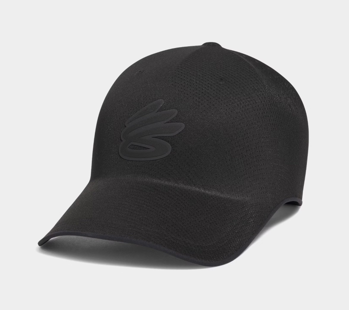 UNDER ARMOUR Curry StealthForm Adjustable Hat Cap Black L/XL 6003593-001 NEW