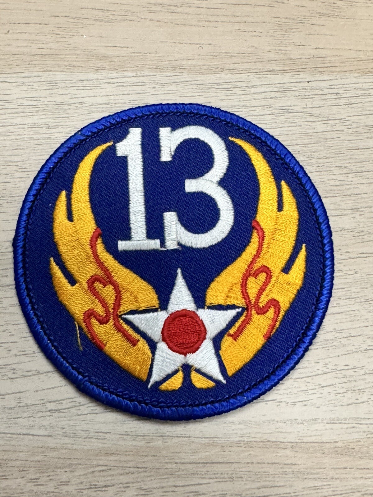 USAF 13th Air Force Sew On / Iron On Patch