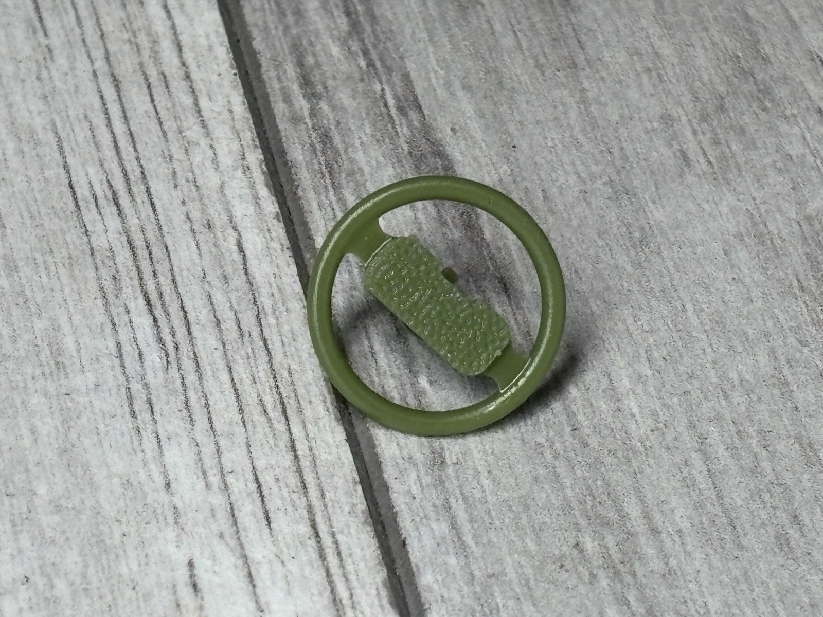 GI Joe VAMP Jeep Green Steering Wheel 3D Printed Custom
