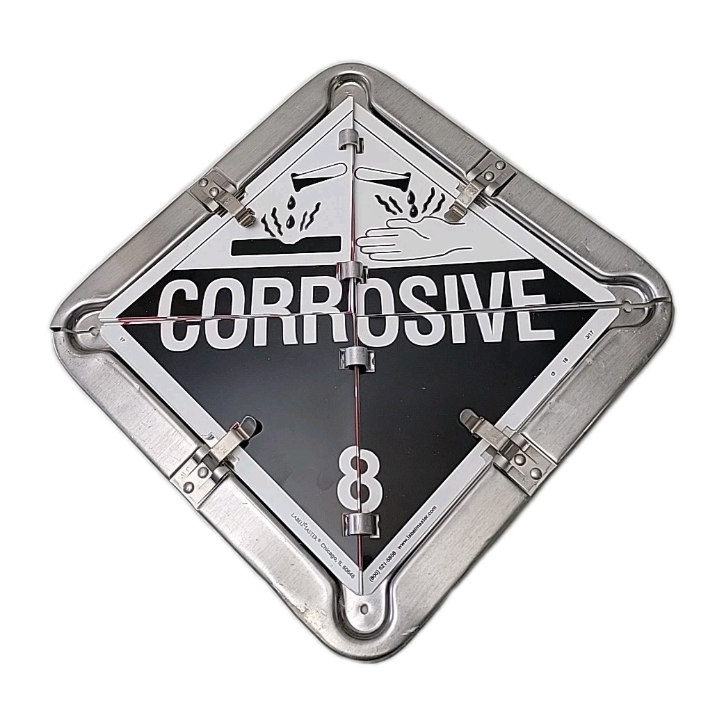 Labelmaster Placard Holder Split Design 81-8SFO