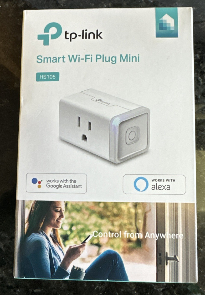 TP-LINK Smart Wi-fi Plug Mini - White (HS105)