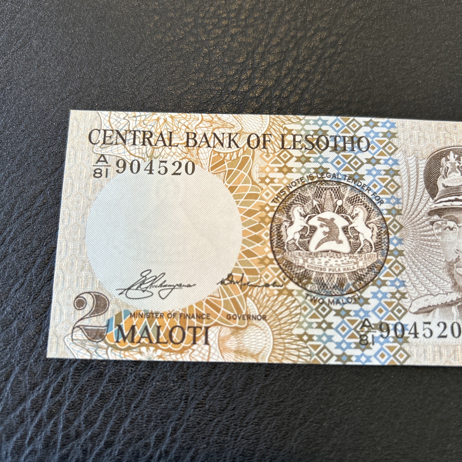 Lesotho- 2 Maloti- 1981 UNC