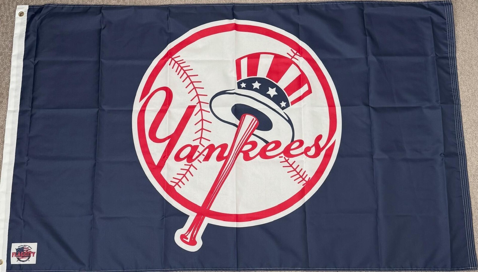 New York Yankees MLB Baseball 3x5 Ft Flag Banner Wall Decor