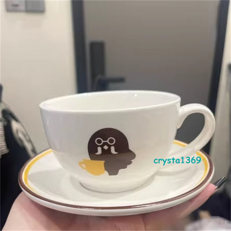 Cute Animal Crossing Brewster Coffee Cup Ceramics Water Mug Anime Gift 330ml