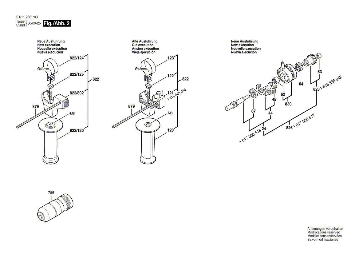 New Bosch 1617328026 Suppression Filter