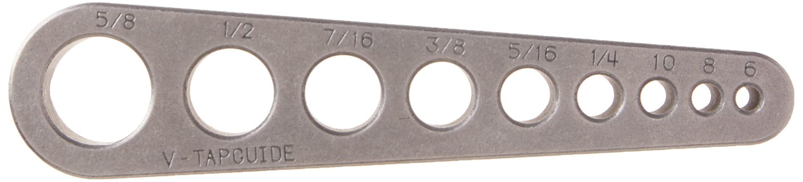 Big Gator Tools V-Tap Guide, Standard Sizes 0-80 to 5/8
