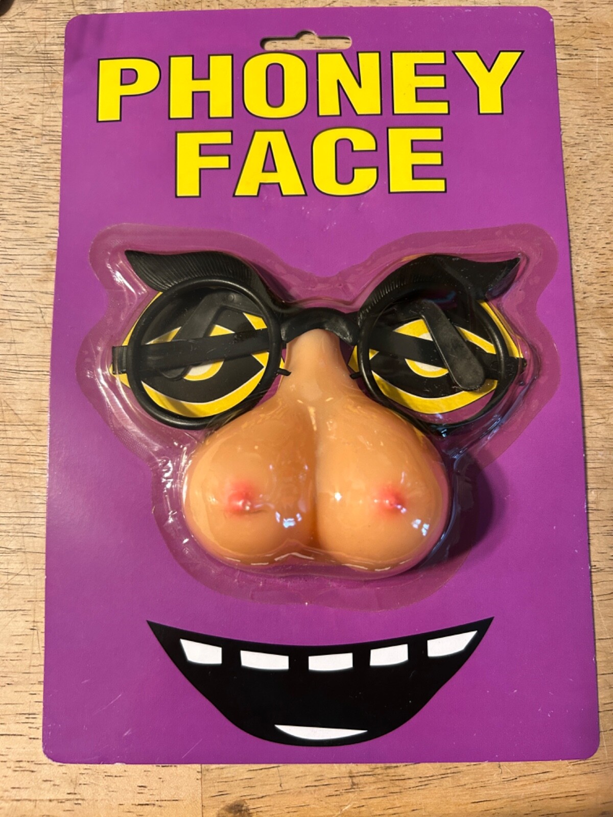 Silly Boobie Nose Glasses Bachelor Party Novelty Gag Gift Funny
