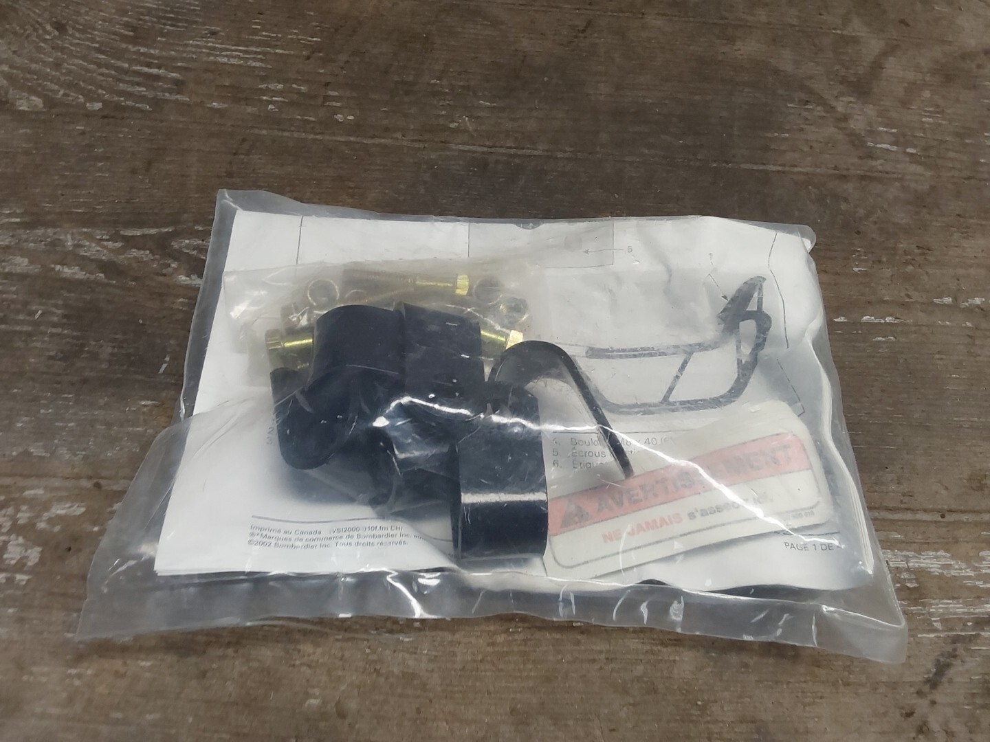 BRP - CAN-AM - FRONT RACK SHELF BRACKET EXTENSION PART NUMBER 703500105