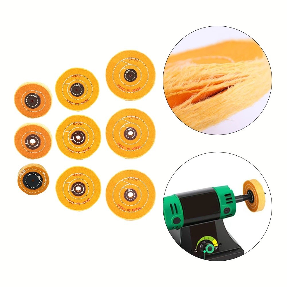 Large Size Cloth Buffing Wheel for Metal and Jewelry Polishing 25 Inch