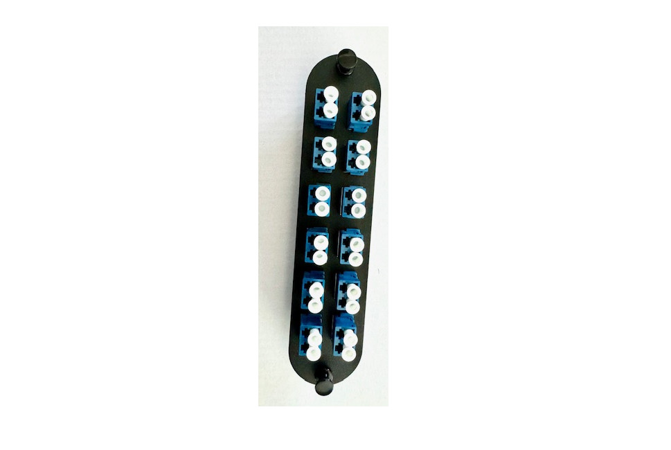 CCH-CP24-A9 Compatible 24 Port LC Duplex OS2 SM UPC Fiber Adapter Panel-98778