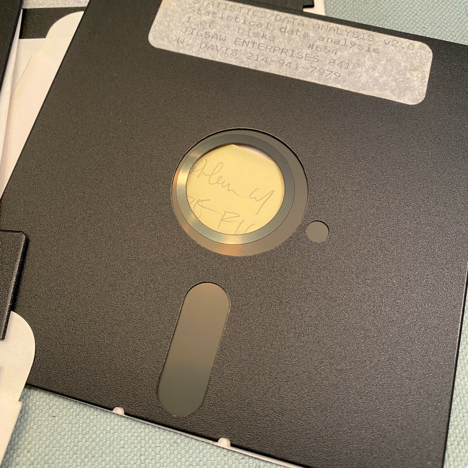Jigsaw Software Lot 13 5.25” Floppy Disks Statmaster Copy Publisher Statistics